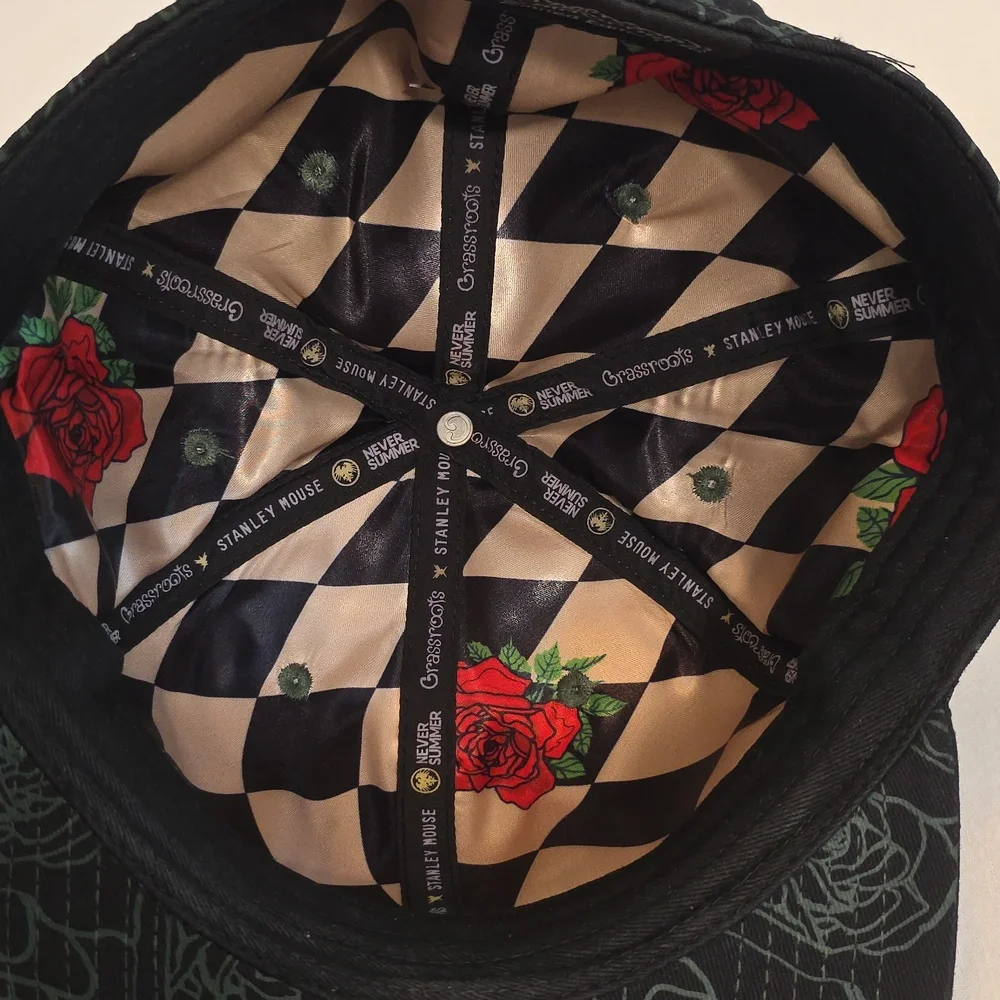Grassroots California NEVERSUMMER Grateful Dead Stanley Mouse Mandolin Skeleton - Picture 8 of 10